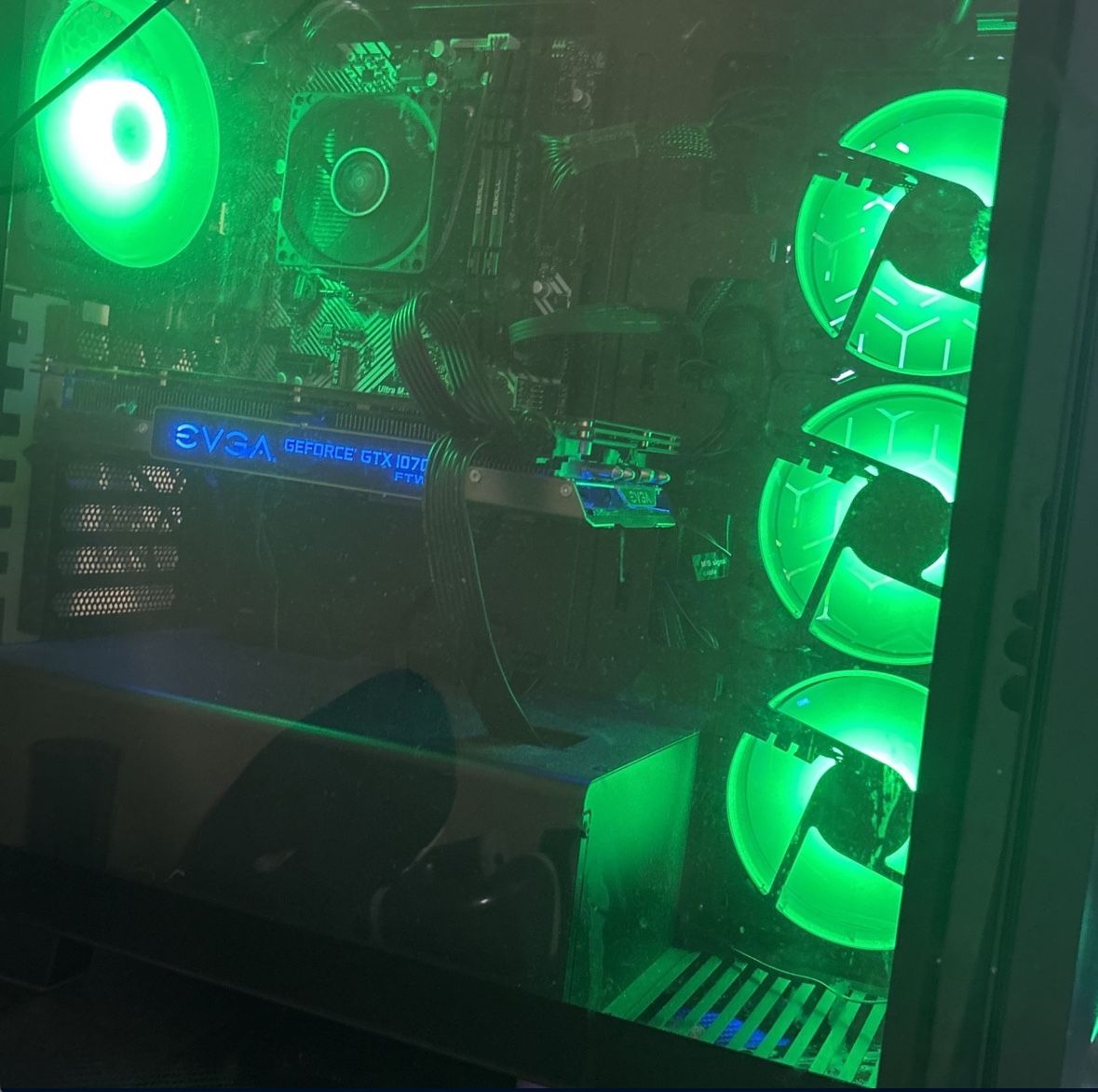 Gaming Pc & Curved Monitor