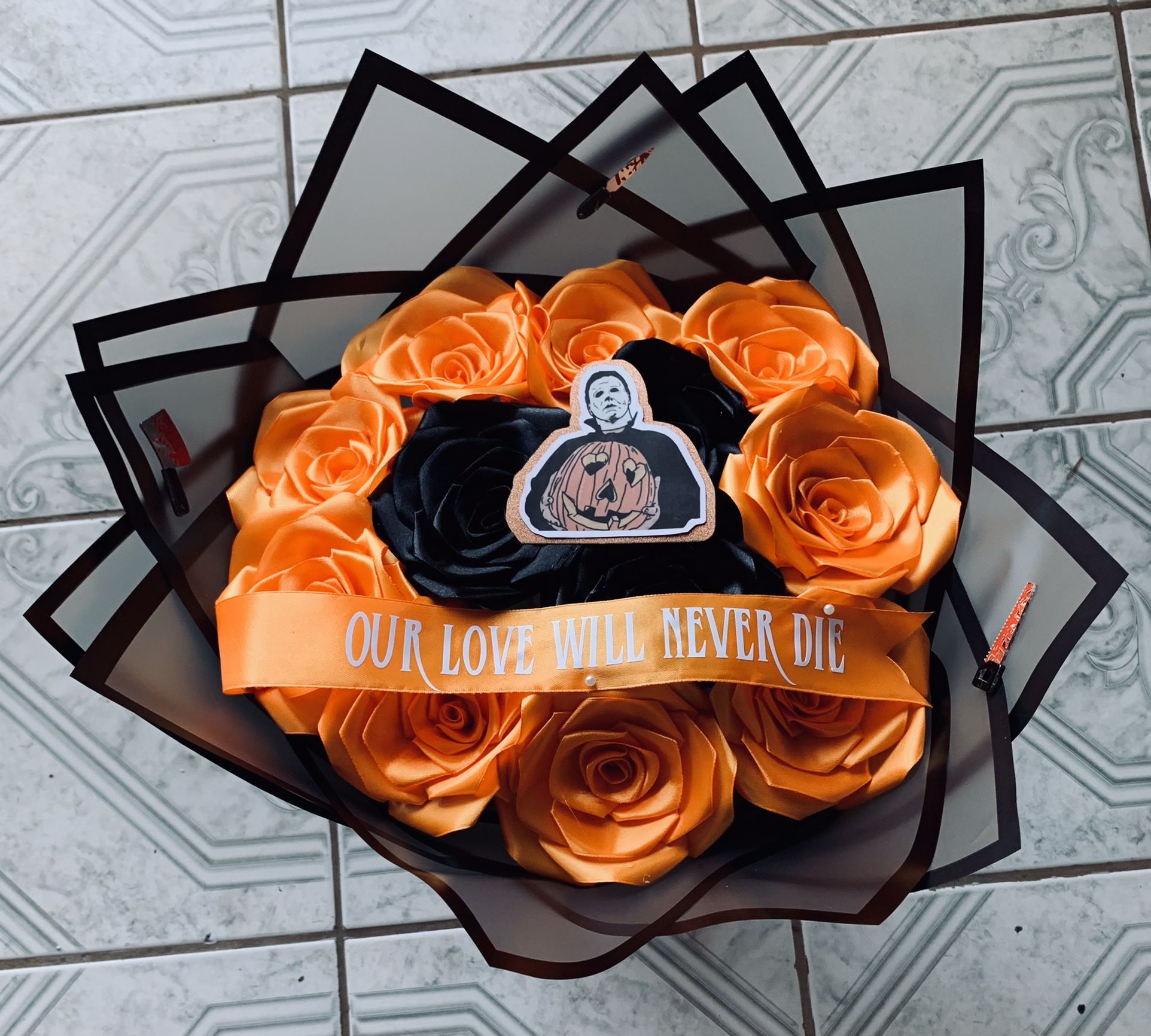 Halloween Flowers
