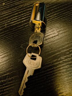Storage Lock with Two Keys