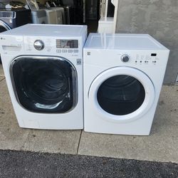 LG WASHER AND ELECTRIC DRYER DELIVERY IS AVAILABLE AND HOOK UP 