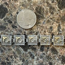 Sterling Sea Turtle Bracelet $40