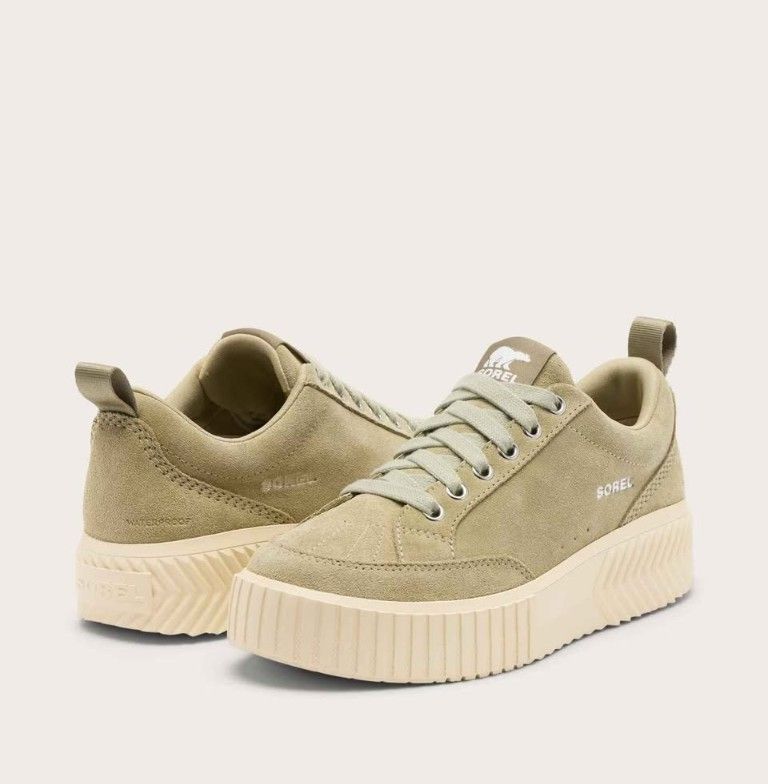 NEW Sorel Waterproof Sneakers Women's 8.5 Green ($110 retail)