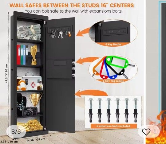 Wall Safe In Between Studs