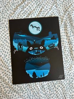 my neighbor totoro print