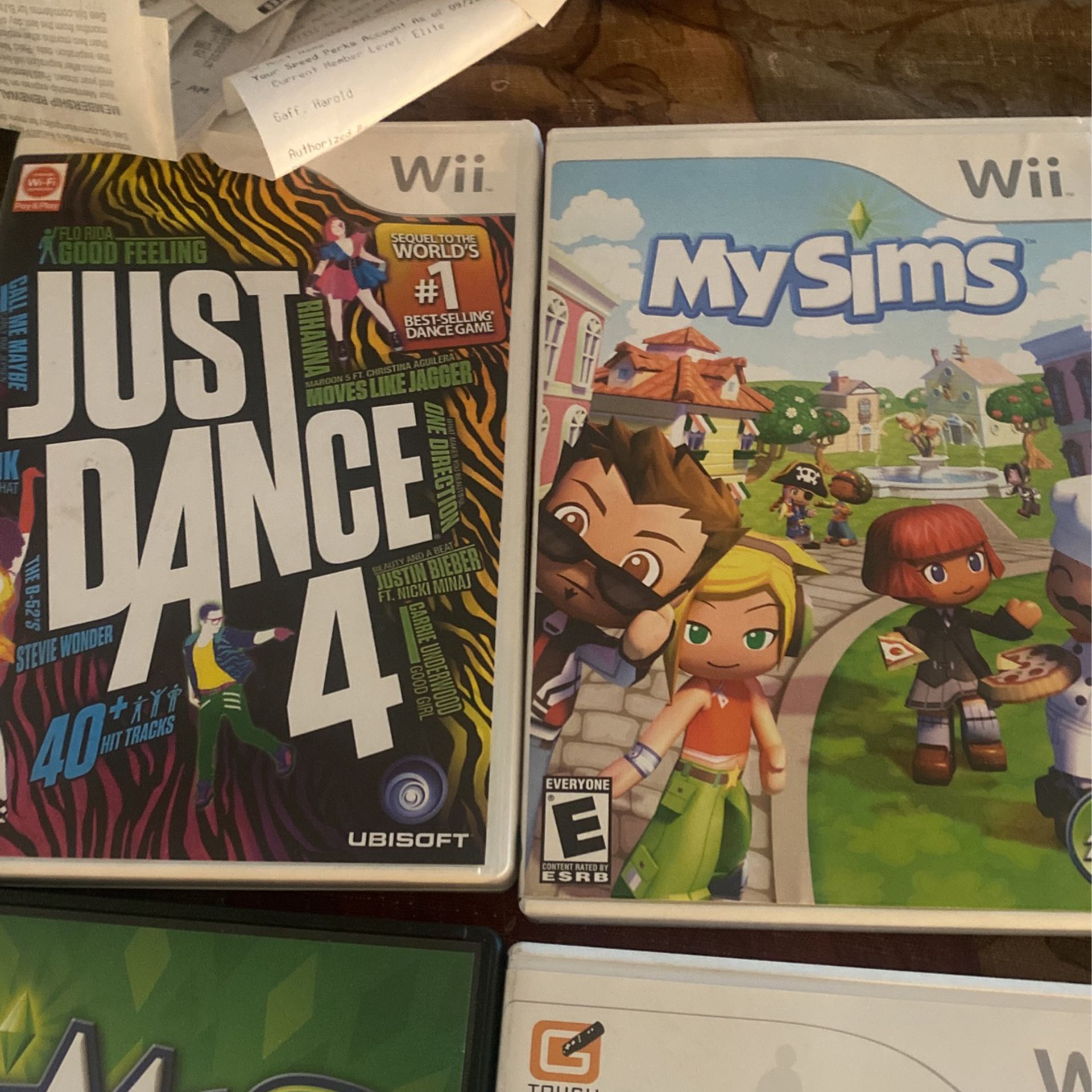 Wii Games $15 a Game 
