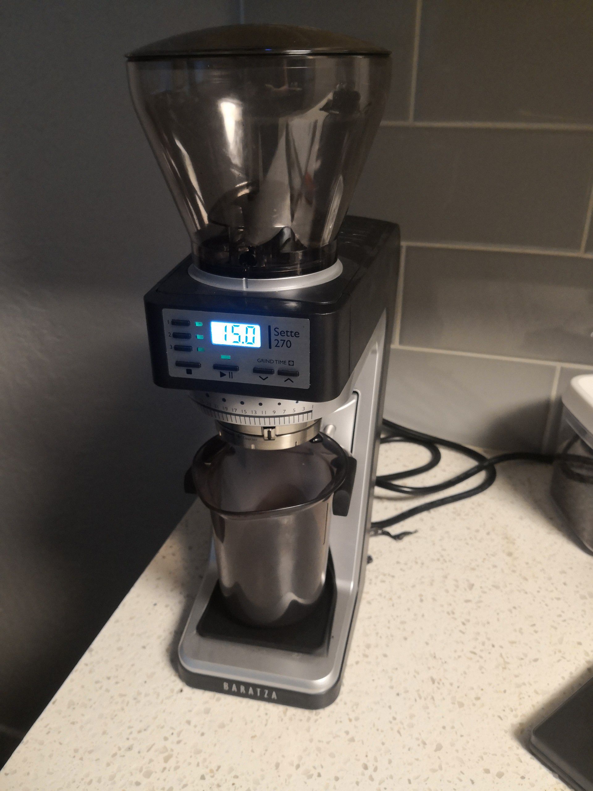 Baratza Sette 270 espresso grinder