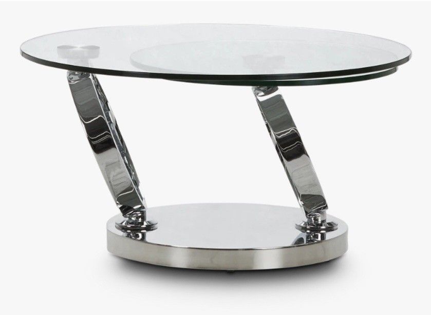 Grafton Glass Round Coffee Table