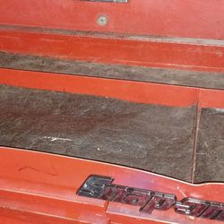 Top Vintage 1960 9draw Snap On Tool Top Box With Snapon Emblin And Aremor  To Recover Box