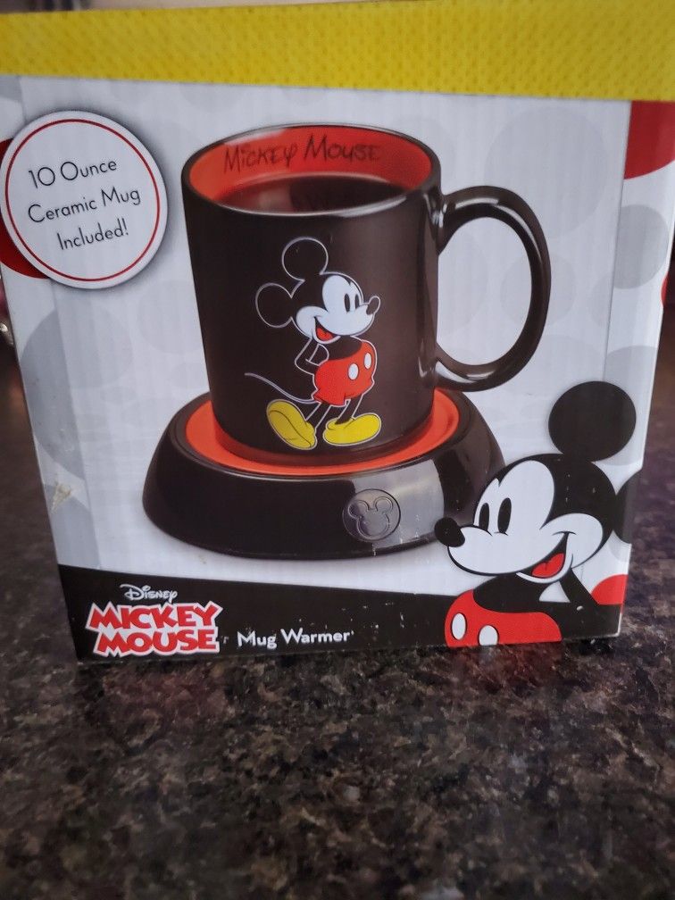 Mickey Mouse Mug Warmer with Mug