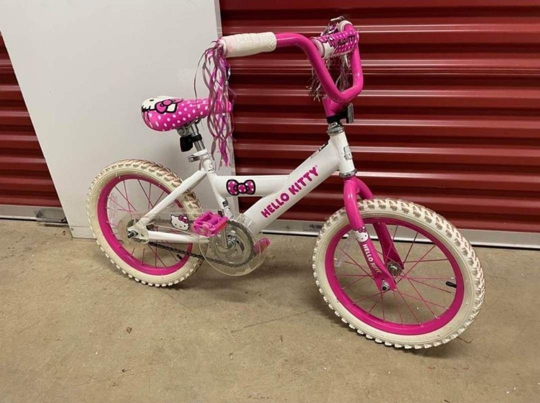 16" Hello Kitty Bike For Girls