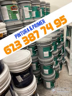 Primer Pintura supplies