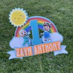 Cocomelon Custom Cake Topper 