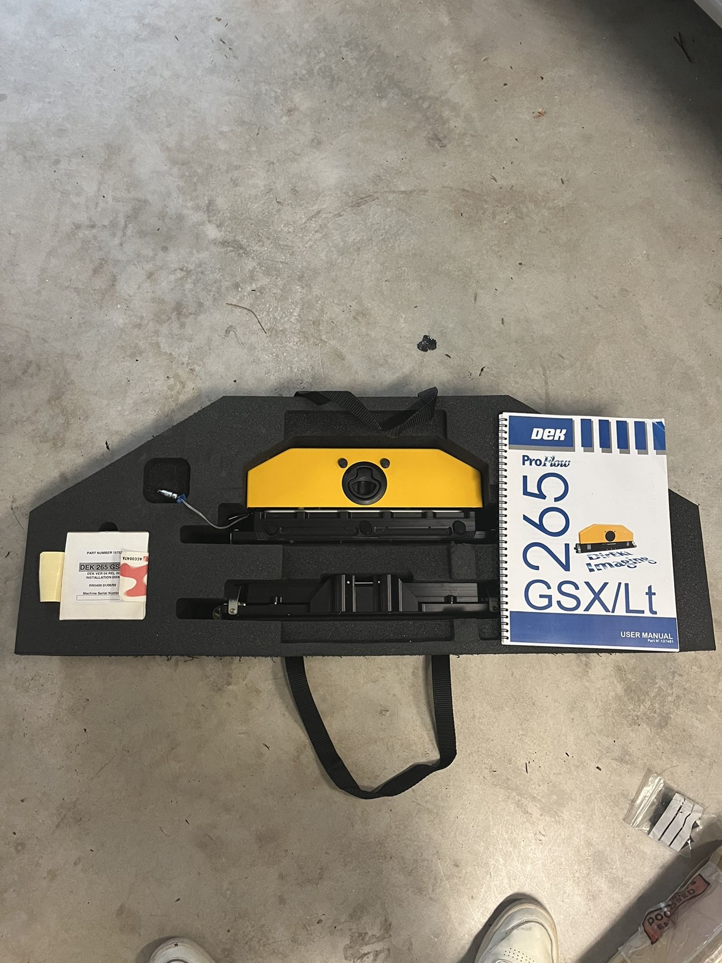 3D Printer DEK 265GSX Proflow Unit. Used