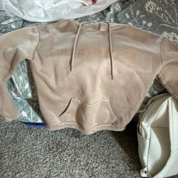 SHEIN Men's Tan and Cream Hoodie(07410)11