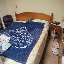 Full Size Bed, Dresser