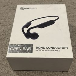 Purerina Open Ear Bone Conduction Motion Headphones Wireless Sport Headset