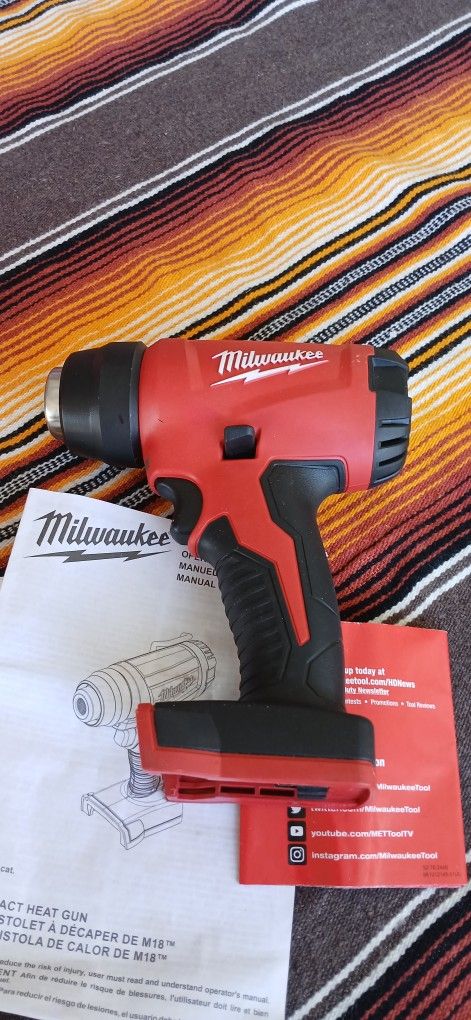 Milwaukee M18 Compact Heat Gun (Tool Only)