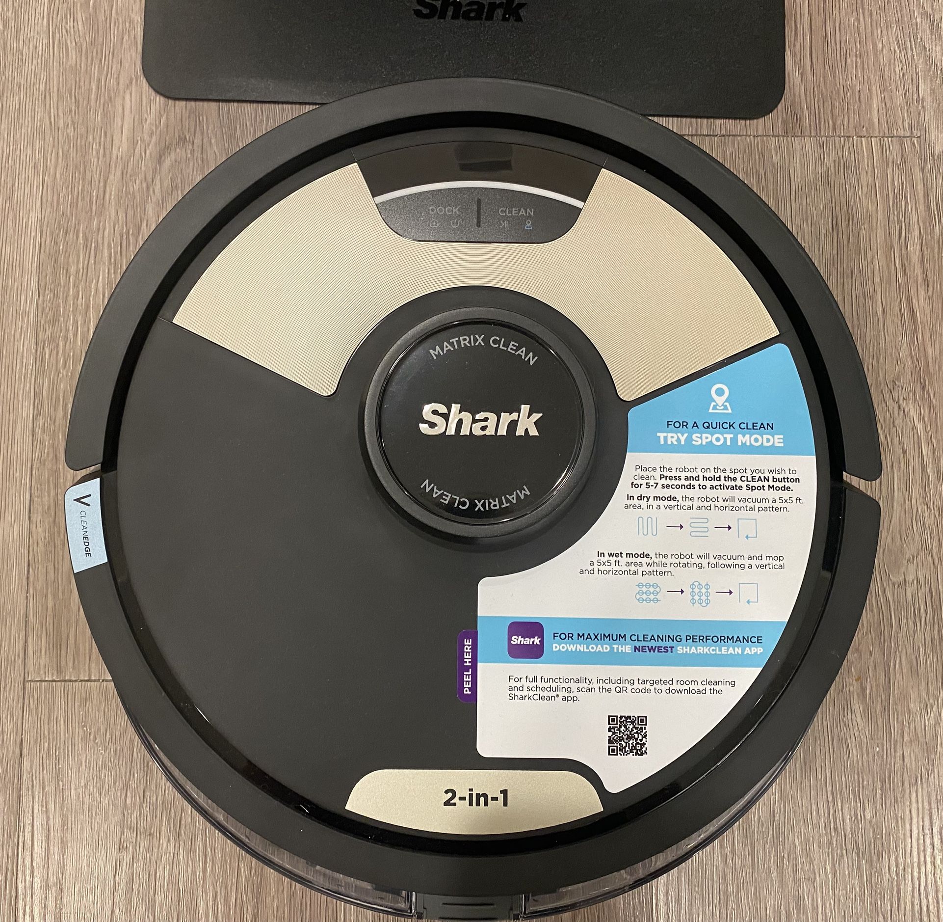 Shark Matrix 2-In-1 Robot Vacuum 