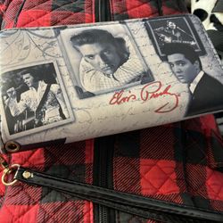 Elvis Presley Vinyl  Wallet New W/out Tags