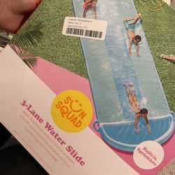 3 Lane Water 💦 Slide