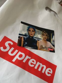 Supreme sticker (Nan Goldin)