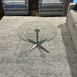 Glass Top Coffee Table 