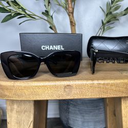Chanel Shades Brand New With Box, Case, And Dust Cover