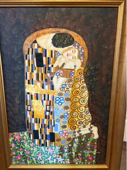 Framed Canvas Art - The Lovers