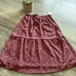 Girls floral skirt