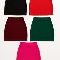 Women’s High-Waisted Pencil Skirts – Size Small – Multiple Colors – Excellent Condition