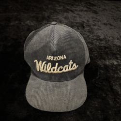 Vintage Arizona Wildcats Corduroy Snapback Rare Hat