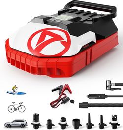 Brand new in box Paddle Board Pump Electric, 12V DC Car Pump for Inflatable SUP with Dual Stage Fast Inflation & Auto-Off, Portable Air Pump for Boat,