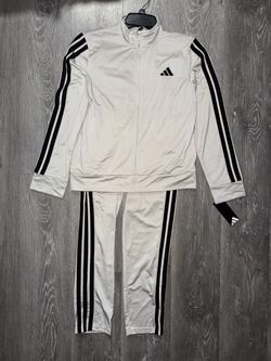 Adidas 3-Stripe Track Suit Set for boys