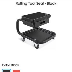 Uline Rolling Tool Seat (Black)