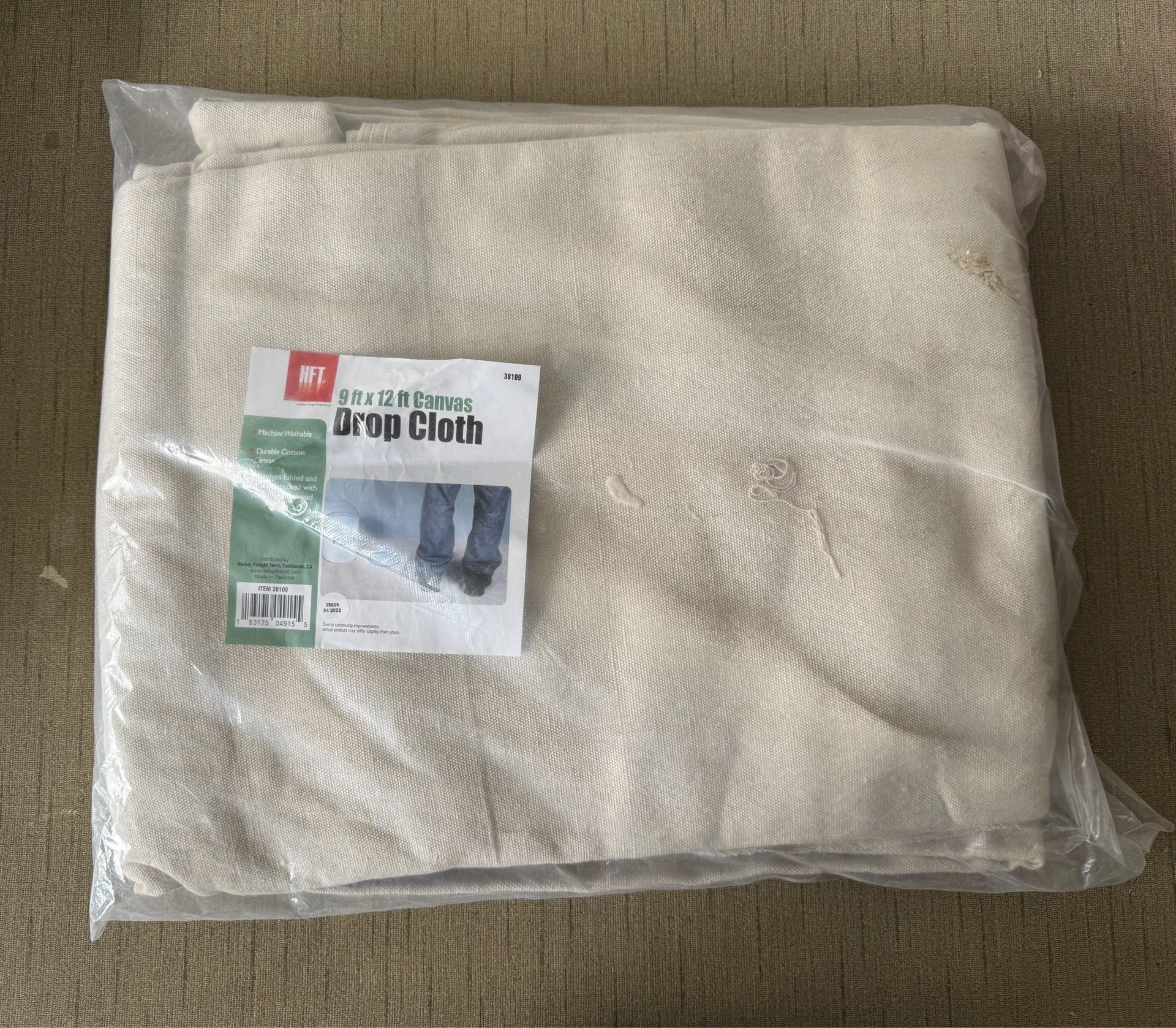 New Canvas Drop Cloth