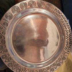 Wilton Armetald Reggae Pewter Platter