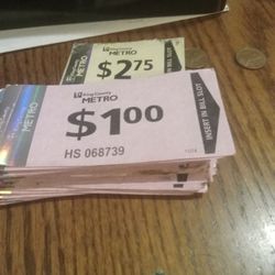 80 1 Dollar King County Metro Tckets And 1 2 75 