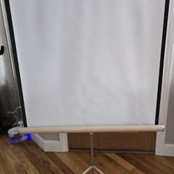 Vintage Portable Movie Screen 40" x 39"
