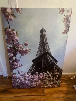 Paris canvas art photo