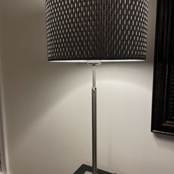 2 - Gray IKEA Lamps/shades - Adjustable Height