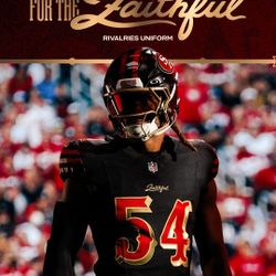 New with 3 Fred Warner San Francisco 49ers NFL Nike Elite Stitched Jersey Men's small thru 3XL 