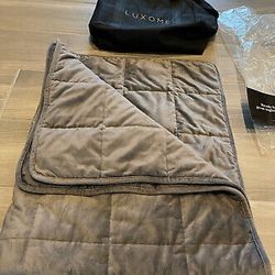 Luxome 54”x72” Weighted Blanket (15 Lbs)