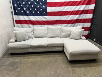 Free Delivery - Living Space Down Filled 2 Piece Sectional