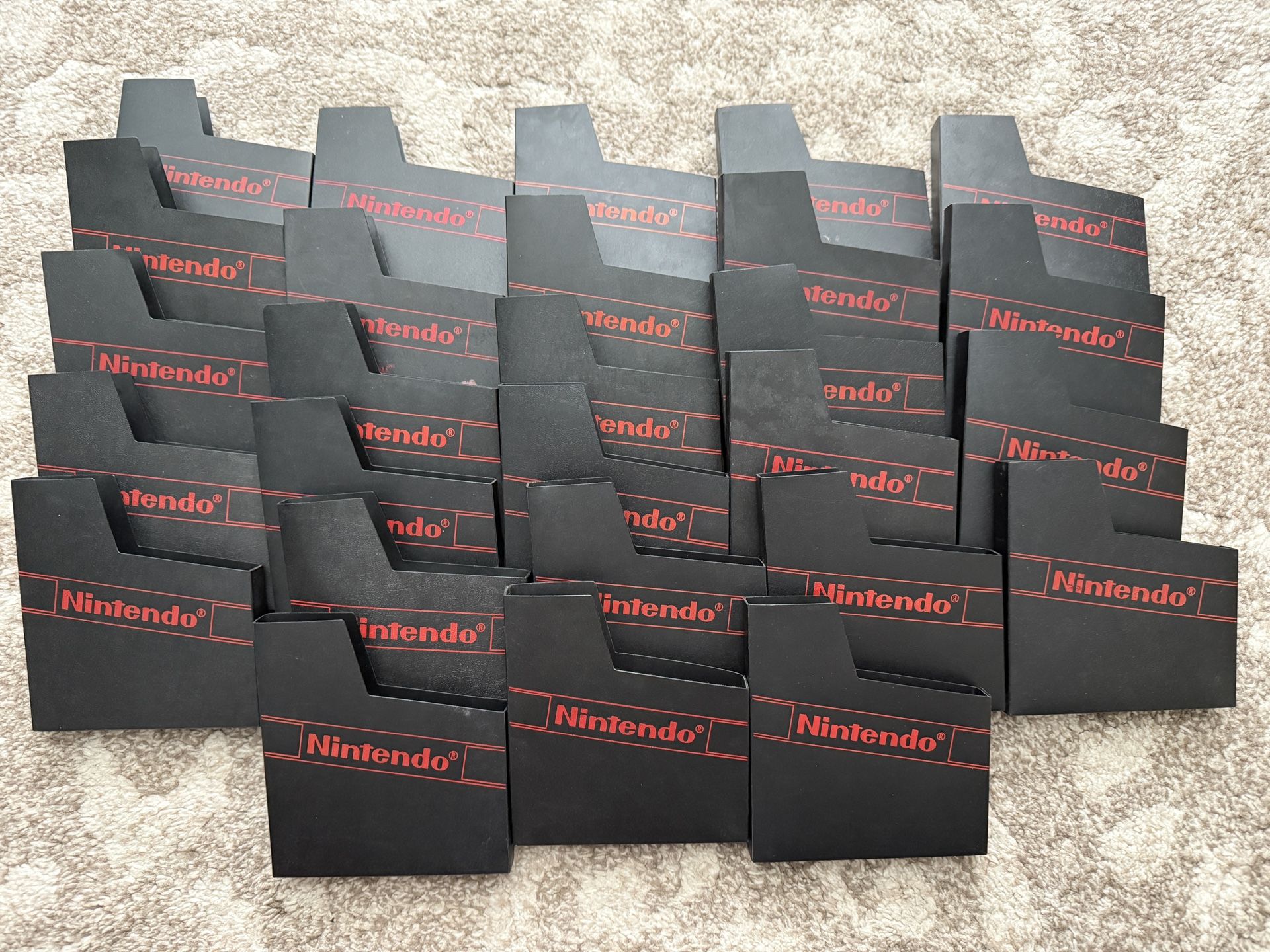 Nintendo Nes Red Logo Dust Cover Sleeves