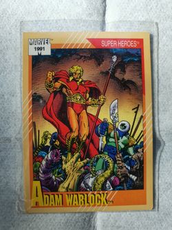 1991 Marvel Card Adam Warlock