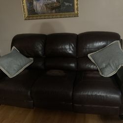 Leather Living Room Set