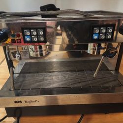 ECM RAFFAELLO MEGALINE A 2 group commercial espresso coffee machine 