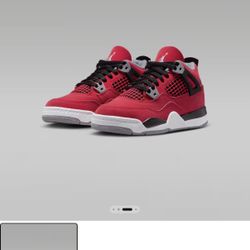 Brand New Air Jordan Kids' Preschool 4 Retro 'Toro' Basketball Shoes
