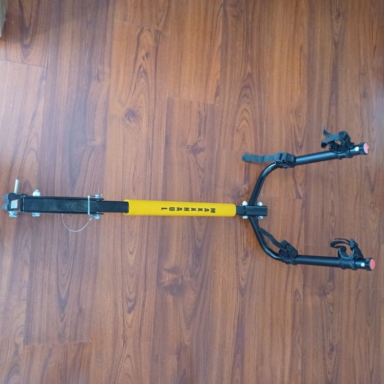 Straight Bar  2 Bike Rack Holds 100 Pounds