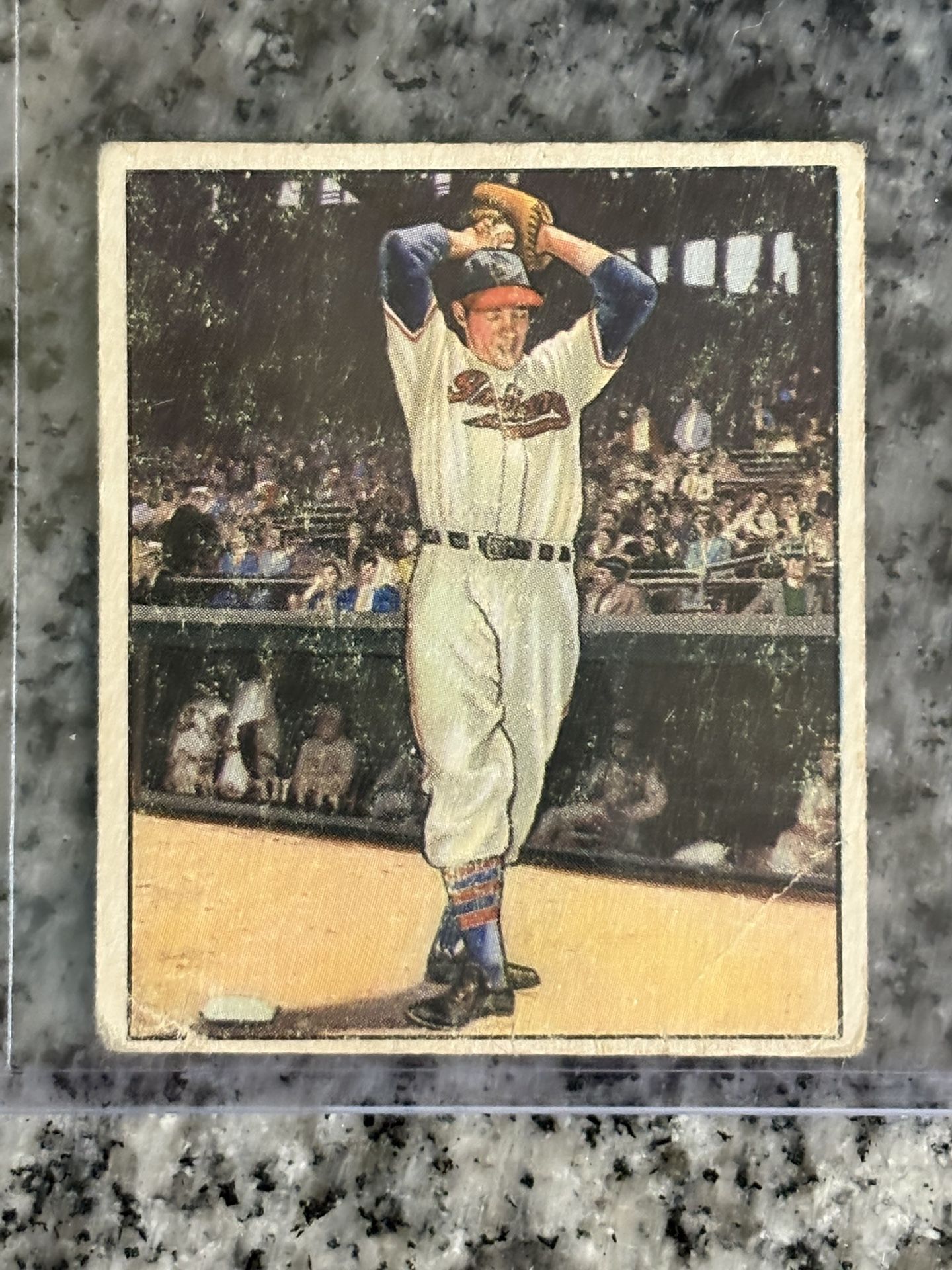 Bob Feller - 1950 Bowman (Original)
